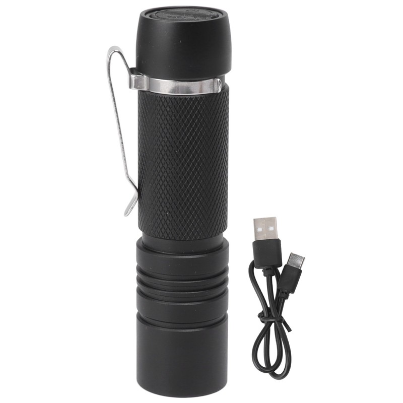 Rechargeable Mini Flashlight 700LM Super Bright LED Small Pocket EDC