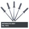SKIR'CO Pack of 350 blind rivets painted 4.0 x 14