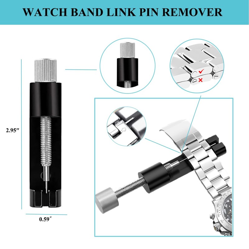 Watch Link Removal Tool Kit, TICFROG Watch Band Tool Kit