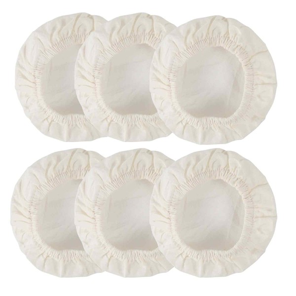 6 Pack Sourdough Starter Jar Covers Cloth, Reusable Linen Covers