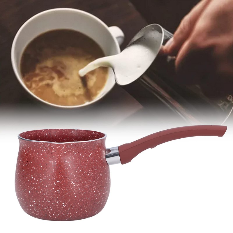 TOPINCN Olla para Derretir de un Solo Mango de 10