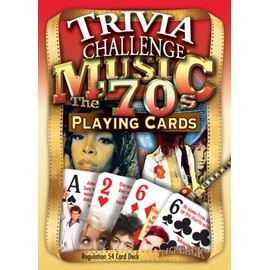 Flickback 1978 Trivia Playing Cards & 1970's Music Trivia Birthday Combo