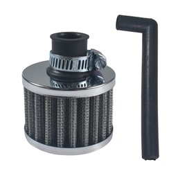Predator 212cc 196cc 0.47" Inlet (12mm)air filter Cylinder Head Cover Air filter for CT200U CT200U-EX Mini Bike Go kart MB200 BAJA Warrior,For Honda GX160 GX200 168F 5.5/6.5HP Engine