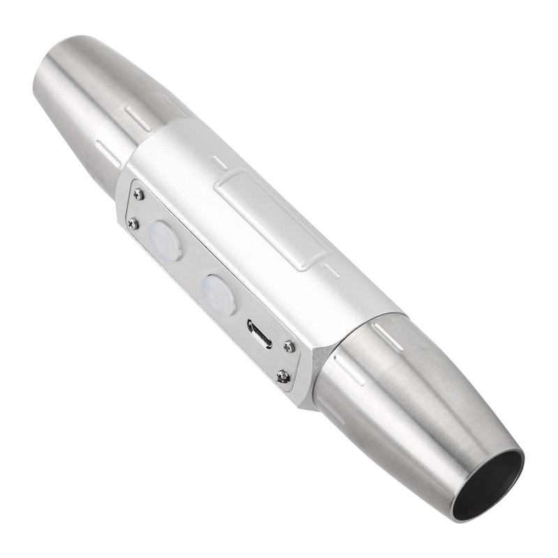 4 Lights Professional Flashlight Jewelry Identification USB Rechargeable Bright Torch