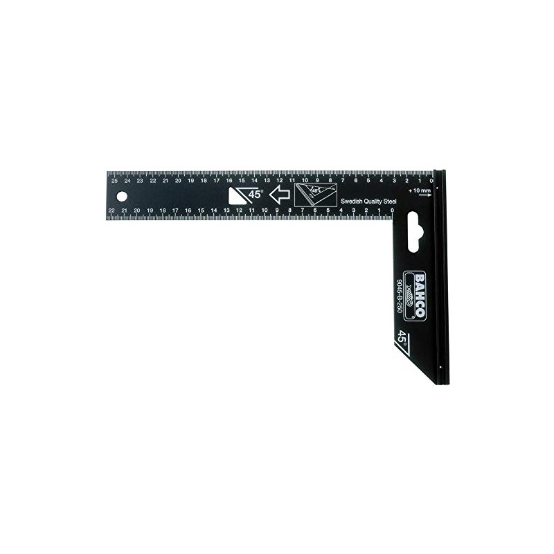 Bahco 9045B300 Square 300mm,Black