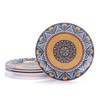Bico Havana Salad Plates Set of 4, Ceramic, 8.75 inch,