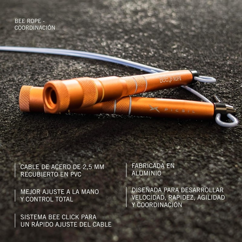 PICSIL - Comba Bee Autoajustable Doble Rodamiento Crosstraining y Boxeo