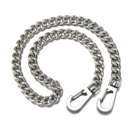 Cinturón de acero inoxidable de 8 mm para bolso de hombro, cruzado, accesorios de repuesto con hebillas sólidas
