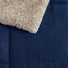 Nautica - Twin Comforter Set, Reversible Microsuede Bedding with Matching