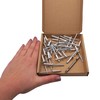 SKIR'CO (30 pcs) Large Flange Aluminium Blind Rivets 5.0 x