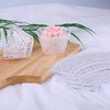 Longsing Wedding Cupcake Decorations - Pack of 50 White Disposable