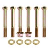 Rear Leaf Spring and Shackle Bolts Compatible with Jeep Cherokee