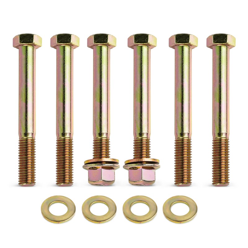 Rear Leaf Spring and Shackle Bolts Compatible with Jeep Cherokee