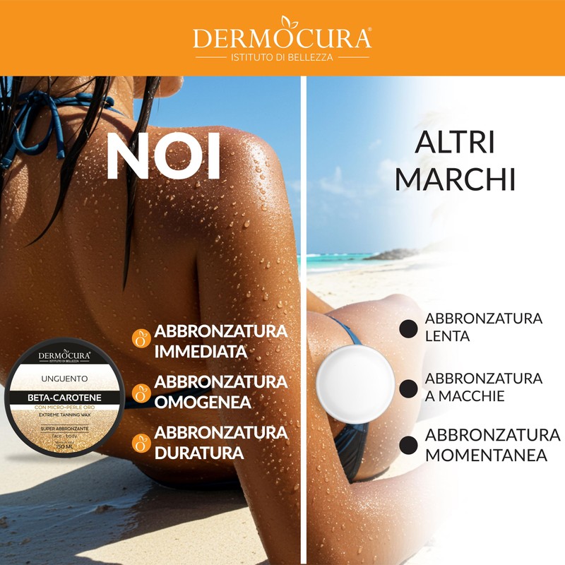 Dermocura Extreme Bronzer Creme Beschleuniger Bräuner Schnell Bräunung Glitter-Effekt Cattoren