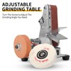 NuoDunco 3-In-1 Mini Belt Sander - Adjustable Speed Electric Grinding