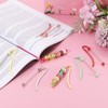 PATIKIL Beadable Bookmarks, 20 Pcs Beaded Bookmark DIY Metal Blank