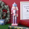 BESPORTBLE Christmas Nutcracker Ornament, Wooden Nutcracker Puppet Nutcracker Soldier Figure