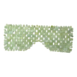 Máscara Olhos Pedra Natural Jade