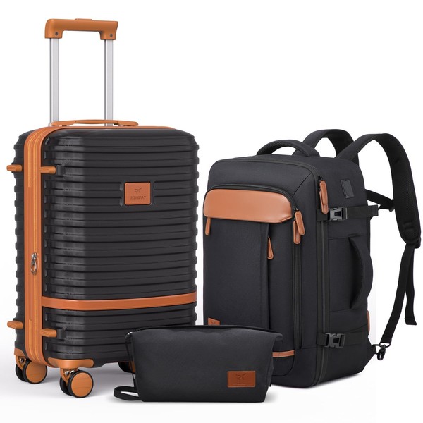 Joyway Expandable Carry on Luggage Sets Airline Approved, Lightweight Hard