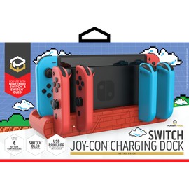 Powerwave Switch Joy-Con Charging Dock - Retro Bricks