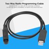 Two Way Radio USB Programming Flexible Cable for Baofeng UV‑9R