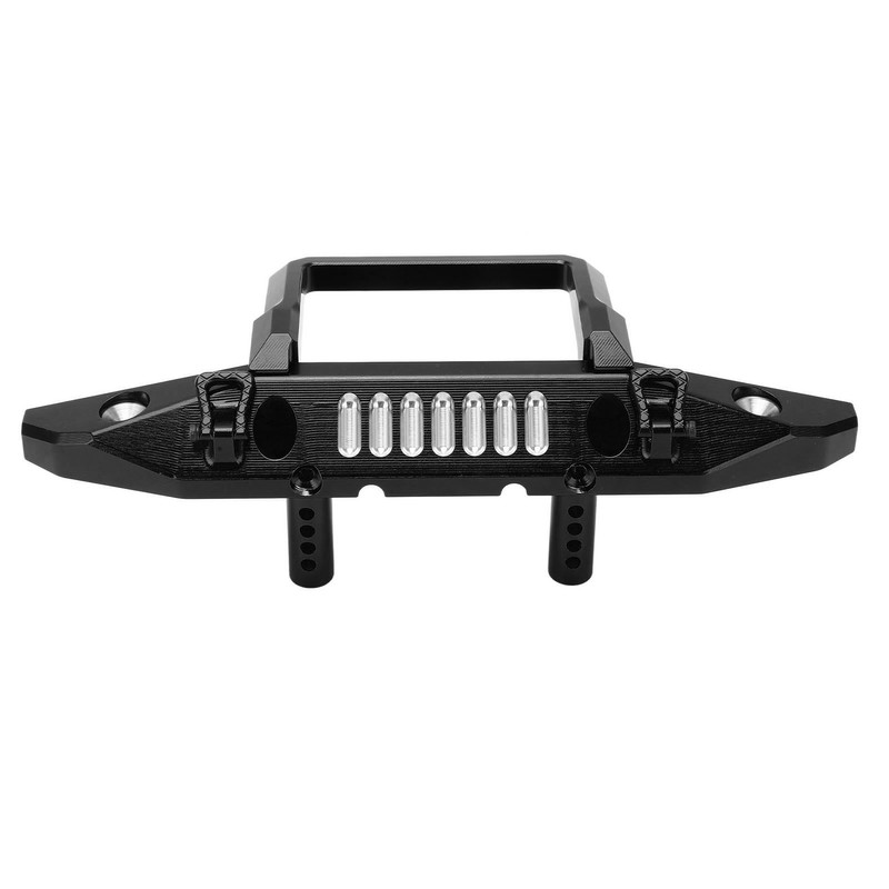 Front Bumper Aluminum Alloy RC Car Accessory with LED Light