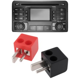 Be In Your Mind 4Pcs Speaker Plug Connectors Audio Fittings for Vintage Car Radios Compatible with Blaupunkt Compatible with Ford