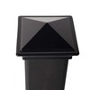 2" x 2" Aluminium Pyramid Post Cap for Metal Posts
