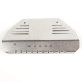 LCX Racing 1/10th RC Crawler Car Stainless Steel Chassis Guard, Front Guard Servo Guard for Traxxas TRX6 6x6 G63, Upgrade Accessories Parts