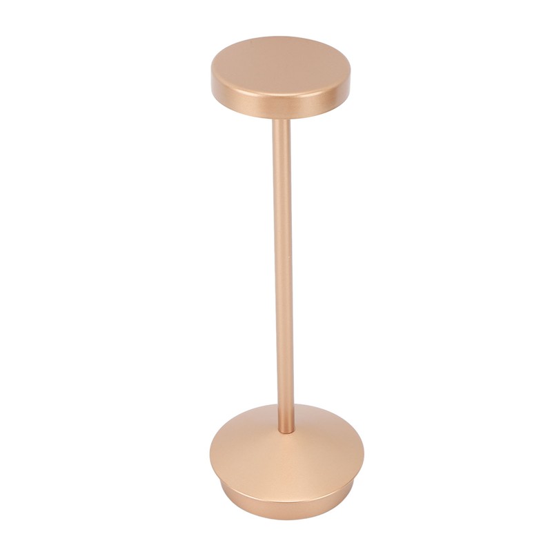 Rechargeable LED Table Lamp 2000mAh Cordless Battery Operated Metal Bedside