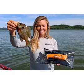 American Angler PRO Electric Fillet Knife Professional Grade Fisherman's Kit – Includes 5 Types of Stainless Steel Blades, Storage Pouch, and Protective Glove 32352DS