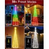 AVARTAR CONTROLS 8FT Smart LED lights Christmas Cone Tree with