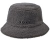 Roxy Women's Bucket Hat Denim and Boa Reversible Bucket Hat,