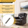 YeuauTa 6-1/4" Chaise Longue Spring, Stainless Steel Chaise Longue Armchair