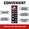 Powerbuilt 11 Piece Metric Shallow Socket Set, 1/4-Inch Drive, 6