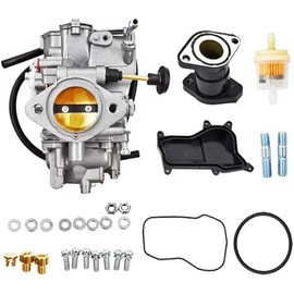 Carburetor Replacement for Yamaha Big Bear 350 YFM350 1987-1998, Moto-4 350 YFM350 1987-1995, Kodiak 400 YFM400 1993-1998 Carb