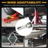 Stainless Steel Scissor Jack Drill Adapter & 2 Adapter Bits,