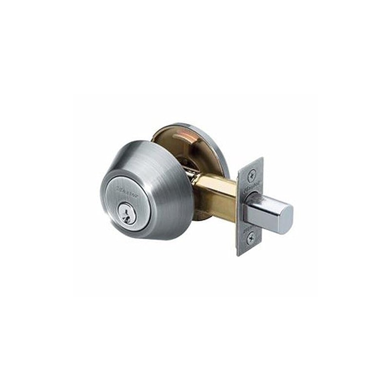 Master Lock DSO0615 Keyed Deadbolt, Satin Nickel