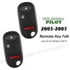 KeylessAutoParts 2x NHVWB1U521 for Honda Pilot 2003 2004 2005 2006