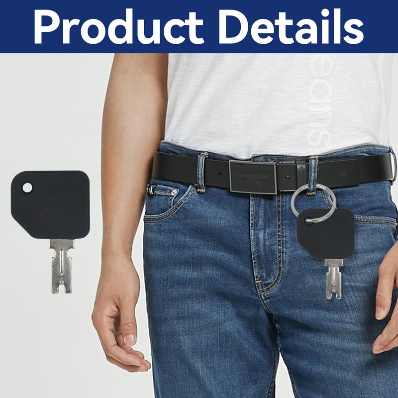 5 Pack Universal Ignition Key - Fits Forklifts with Key