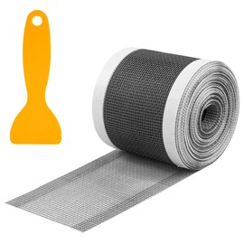 Drain Hair Catcher, Shower Drain Hair Catche, Floor Drain Filter Hair Mesh Sticker with Plastic Spatula for Bathroom, Kitchen Drain Protectors 70mm x 10m