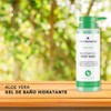 CLEAN BOTÁNICA, Gel de Baño Hidratante con Aloe Vera, Exfoliante