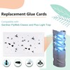 Qualirey 40 Pack Replacement Fly Glue Boards, Compatible with Gardner