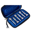 Protec ZIP Trumpet Mouthpiece Case (6-Piece), Black, Model BM214