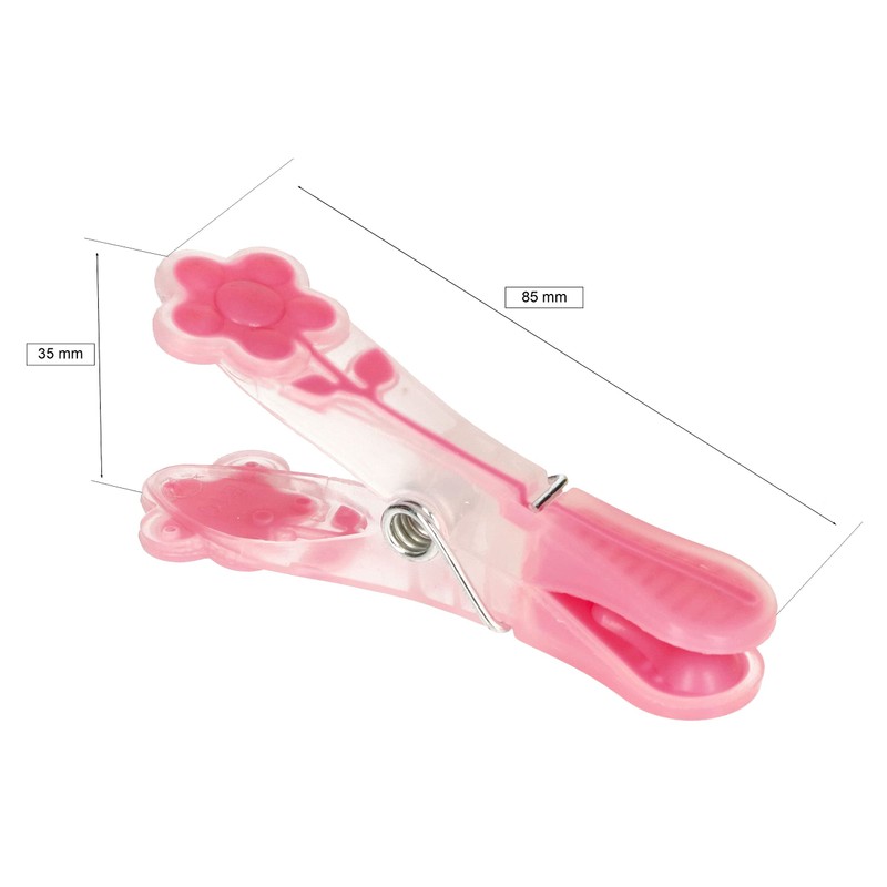 KOTARBAU® Clothes Pegs with Rubber Inserts Pack of 20 in