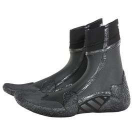 FELLOW Surf Boots, 0.14 inches (3.5 mm), Thermal, Waterproof, Split Type, Japanese Standard, Men's, Women's, Kids, Surfing SUP, All Seasons, Boots, Wetsuit, Black, 10.6 inches (27 cm)