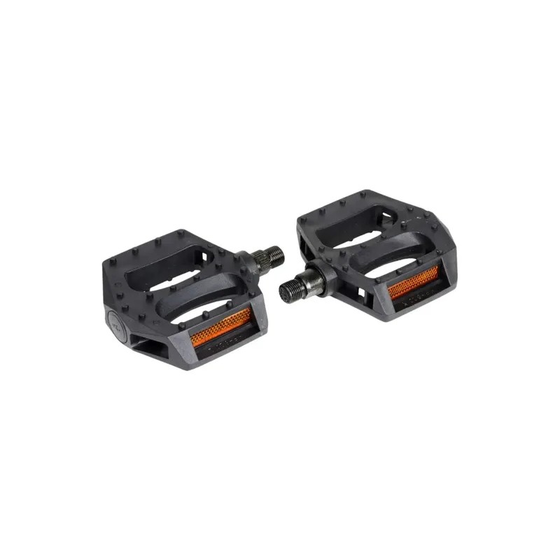 Kit Multiplicación Triple Bicicleta Acero 24/34/42 + Pedales Negro