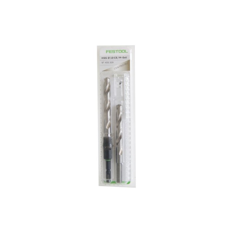 Festool Spiralbohrer HSS D 10,0/75 CE/M-Set (mit Innensechskantschlüssel)