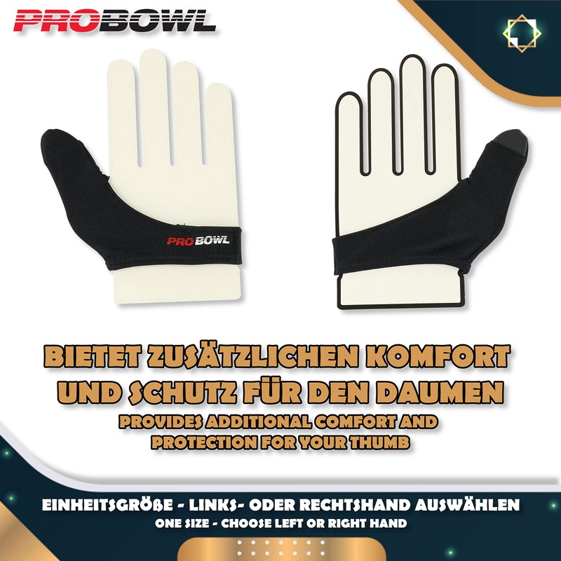 Thumb Sock - Pro Bowl Thumb Saver - Bowling Accessories