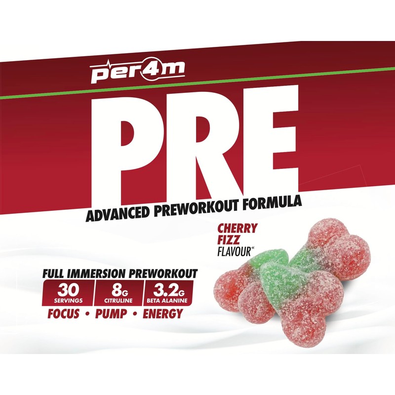 per4m Per4m Pre Workout Powder 570g | Intense Pump, Sustained